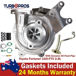 Billet Turbo sin actuador + tubo de alimentación de aceite para Toyota Fortuner 1GD-FTV 2,8 L - Imagen 1 de 17