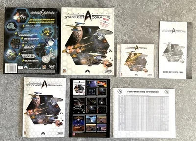 Star Trek: Starfleet Command, CD-ROM PC Game, Vintage Big Box 1999, Complete UK - Image 1 of 3