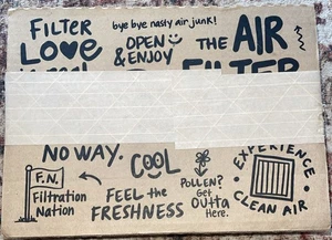 NEU faltbar 14x14x1 Catch einige Luftfilter HVAC Second Nature - Bild 1 von 2