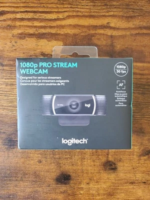 Logitech Pro C2920 1080p Stream Webcam Camera Black 960-001211 v-u0028 New - Image 1 of 2