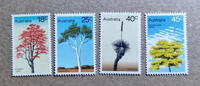 AUSTRALIA MNH 1978 SG664-667 TREES SET - Image 1 of 2