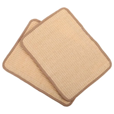  2 Pcs Tapis Chat Griffe Griffoir Planche À Gratter Pour Sisal Cat Scratch Pad - Photo 1/4