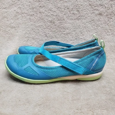 Zapatos planos Merrell Teal Mary Jane Performance para mujer talla 7 Foto 1 de 4