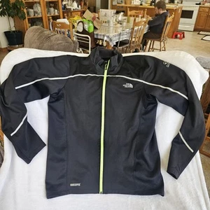 The North Face Flight Series Jacket Mens Large Black Full Zip Windbreaker - Picture 1 of 19