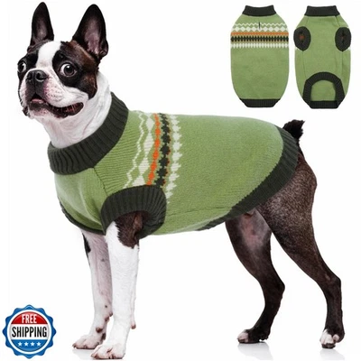 Suéter Kuoser para Perros, Suéteres para Perros Medianos Niña Niño, Navidad Perros Swe Foto 1 de 4