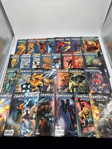 Ultimate Fantastic Four 32 Comic Lot #1-4 8-18 21 22-23 25 27-30-32 36-38 Ann 1 - Bild 1 von 12
