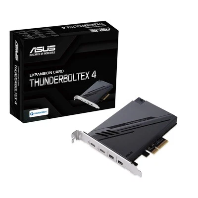 ASUS ThunderboltEX 4 Card with 2 Thunderbolt 4 Ports and DisplayPort 1.4 Support - Image 1 of 4