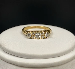 Charles Green & Sons 18K Yellow Gold Rare Hallmarked GC&S .50 CTW Diamond Ring - Picture 1 of 14