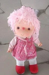 Ice Cream Girl  Doll   Pink Hair    No Cone 16 Inch Clean  - Picture 1 of 7