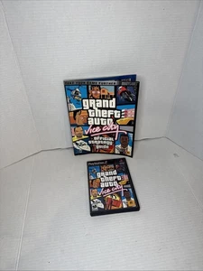Offizielles Grand Theft Auto Vice City Strategiehandbuch & CIB PS2 Spiel - Bild 1 von 4