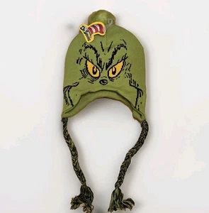Cappello berretto invernale Dr. Seuss Grinch con pom pom - Foto 1 di 4