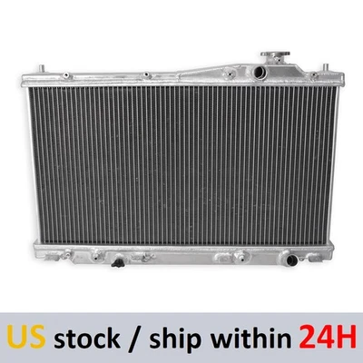 All Aluminum Radiator Fit For 2001-2005 Honda Civic/Acura EL 1.7L AT/MT 3Rows — 第 1/4 张图片