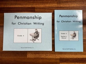 Rod & Staff Penmanship for Christian Writing Grade 4 SET - Picture 1 of 2