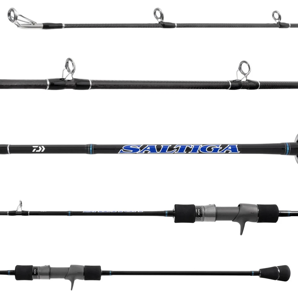 Daiwa Saltiga 6FT1IN Med-Light Slow Pitch Jigging Rod - Image 1 of 4