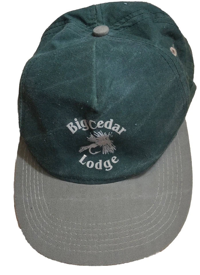Sombrero ajustable verde Big Cedar Lodge para hombre Foto 1 de 4