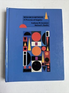 Research Methods by Graziano Anthony M Raulin Michael L - Book - Picture 1 of 4
