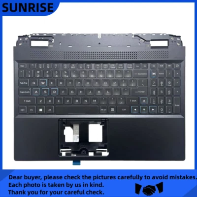 Teclado con retroiluminación cubierta reposamanos superior para Acer Nitro 5 AN515-58 AN515-46 N22C1 Foto 1 de 4