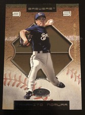 2002 MLB Hot Prospects TAKAHITO NOMURA Rookie Card #d /1500! BREWERS