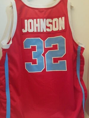 Magic Johnson Lansing High School AUTÉNTICA CAMISETA COSIDA ADIDAS ADULTO XL 54 RARA Foto 1 de 2