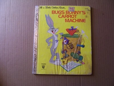 LITTLE GOLDEN DISNEY BUGS BUNNY'S CARROT MACHINE 1971 110-53 R EDITION - Image 1 of 2