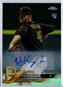 2018 Topps Chrome Update Baseball Nick Kingham AUTO PIRATES - Bild 1 von 1
