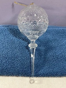 Vintage Taiwan Christmas ornament acrylic ball Icicle 8 1/2" MAX7758 - Picture 1 of 6