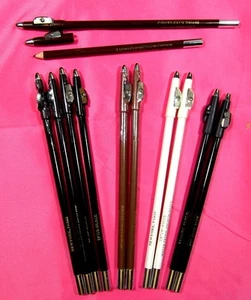 LOT OF 12-EYE & LIP LINE PENCIL WITH SHARPNER  7" LONG, WATER PROOF  - Picture 1 of 2