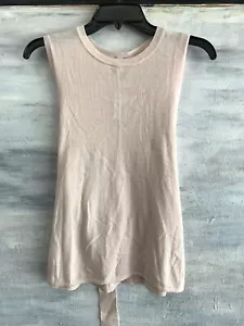 NEW! CLUB MONACO 'Aggie' 100% Merino Wool Knit Sleeveless Sweater Top, M - Ivory - Picture 1 of 10