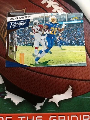 MELVIN GORDON III 2019 Panini Prestige HIGHLIGHT REEL #HH-MG San Diego Chargers - Image 1 of 2