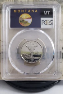 Power Buy! 2007-S State Quarter – Montana - PCGS PR69DCAM - Nice! 0413 - Picture 1 of 6