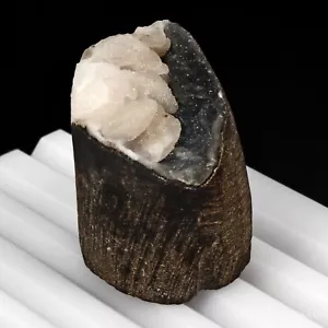 190 Ct Apophyllit Kristall Cluster, Heilstein Unikat Rohpräparat aus Indien - Bild 1 von 4