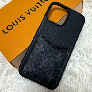 LOUIS VUITTON LV for iPhone 13 PRO MAX Bumper M81088 Monogram Phone Case JP - Picture 1 of 12