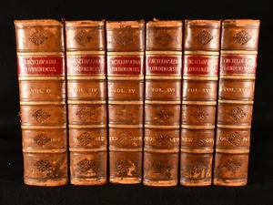 1811-1821 6vol Encyclopaedia Londinensis or Universal Dictionary John Wilkes ... - Picture 1 of 12