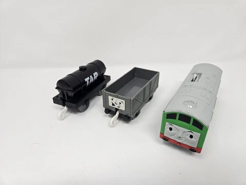 Thomas & Friends Trackmaster Plarail Boco Tar Tank Troublesome Truck Train VGUC Cover