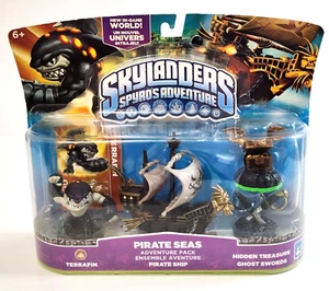 Skylanders Spyro's 3 Pack Terrafin Pirate Ship and Hidden Treasure Series 2 - Picture 1 of 3