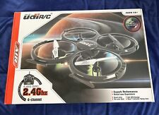 Udi RC UFO 2.4GHz 4Ch 6-Axis Quadcopter Drone (model U818A) - Open Box New!