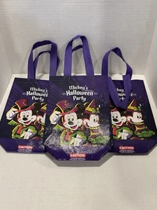 Disney 2024 Mickey's Not So Scary Halloween  Party Bag Lot Of 3 - Picture 1 of 5