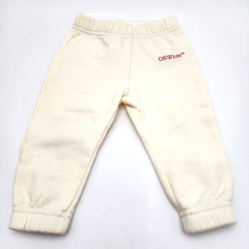 OFF WHITE FELPA DIAG BOOKISH BAMBINO BIANCO SPORCO NUOVA CON ETICHETTE TAGLIA 6 9 MESI