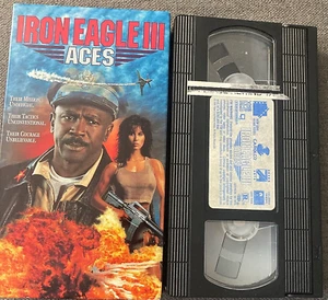 Iron Eagle III - Aces (1992), VHS Movie, New Line Home Video (1992), L. Gossett  - Picture 1 of 4