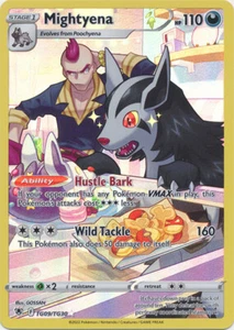 Mightyena SWSH10: Astral Radiance Trainer Gallery LP-NM Pokemon TCG - Picture 1 of 1