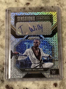 Panini WWE Prizm Trick Williams Mojo Parallel 2023 14/25 First Auto NXT - Imagen 1 de 2