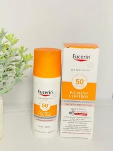 Eucerin LSF50+ Pigmentkontrolle Hyperpigmentierung Sonnenflüssigkeit 50ml, Original - Bild 1 von 3