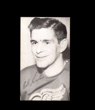 Bob Goldham 1950s JD McCarthy Vintage Postcard Detroit Red Wings