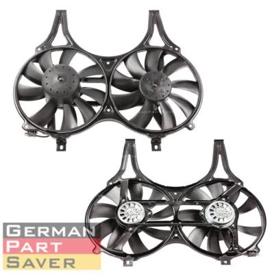 Radiator Cooling Fan Assembly for Mercedes-Benz W210 E320 E430 96-02 0015003893 - Image 1 of 4