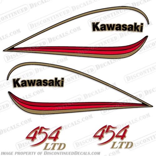 Fits Kawasaki 454 LTD Motorcycle Decals - Image 1 of 1
