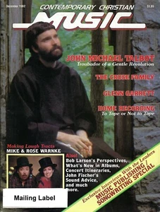 CCM Magazine - 1982 December, Vol 5 #6 - John Michael Talbot, Cruse Family - Picture 1 of 1