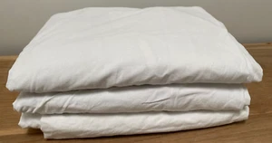 3 x IKEA DVALA Fitted Sheet, White, 100% Cotton, KING Size - Picture 1 of 3