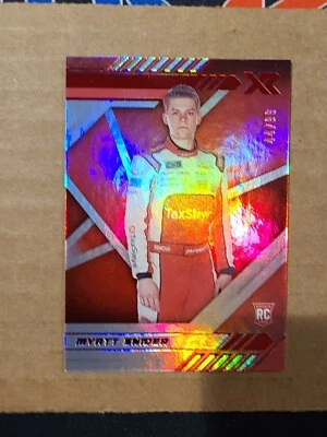 2021 Panini Chronicles Racing - Xr Red #6 Myatt Snider /99 (RC) - Image 1 of 4