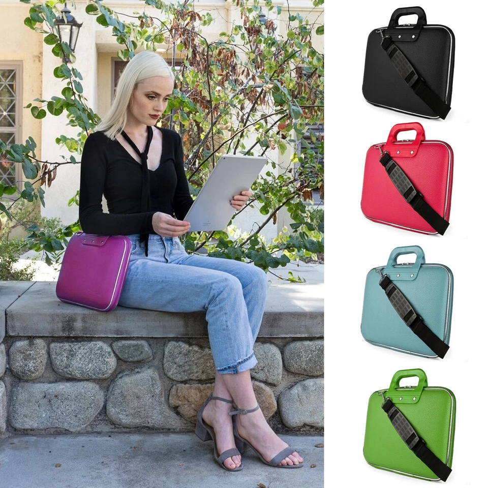 Soft Faux Leather Tablet Case 11'' 12'' Laptop Bag For Dell Latitude 12 / XPS 12 - Image 1 of 1