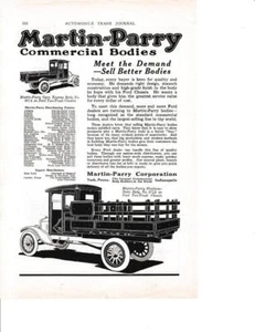 1921 Martin-Parry Stake & Open Bodies Print-Ad York PA - Picture 1 of 1